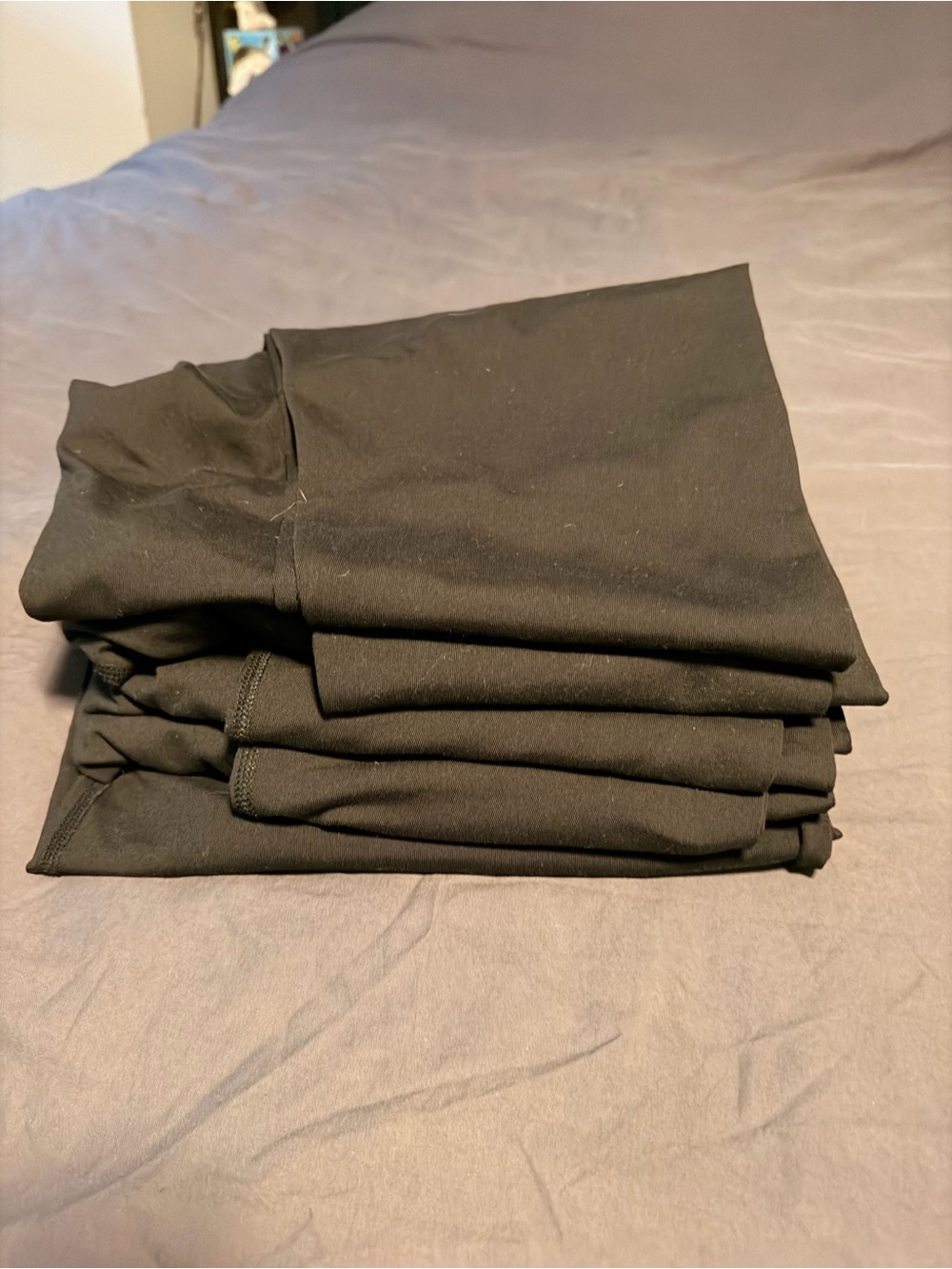 Set of 5 Old Navy Black Women's High-Waist Go Dry Leggings